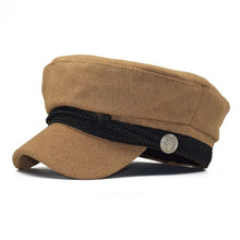 Load image into Gallery viewer, flat military baseball cap